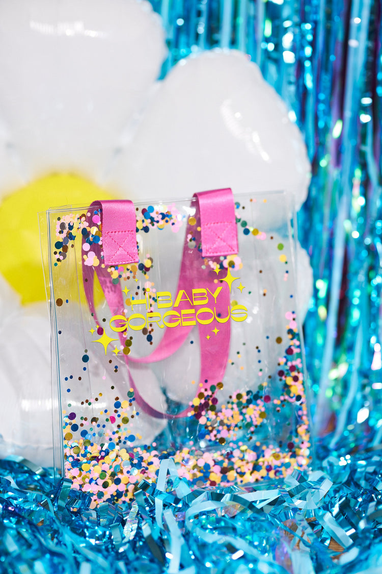 Baby Gorgeous Glitter Mini Tote