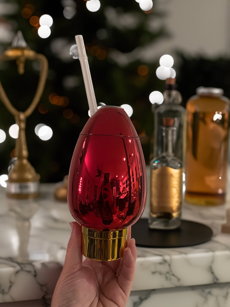 Christmas Light Bulb Tumbler