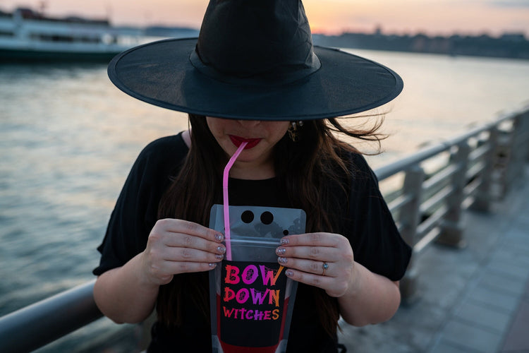 Bow Down Witches Drink Pouch,