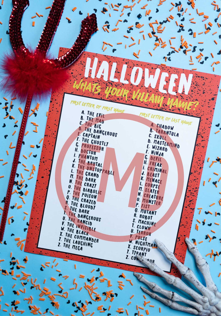 Halloween Printable Party Game Bundle
