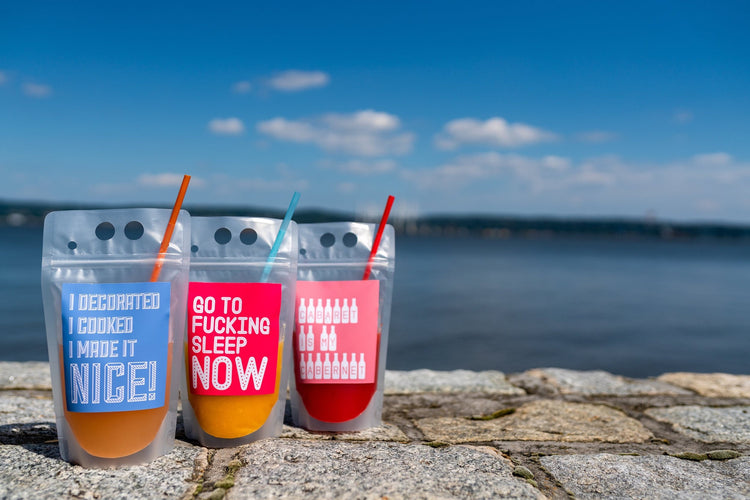 Real Housewives of New York Drink Pouch Set