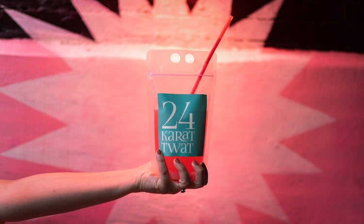 Real Housewives of New York Drink Pouch Set