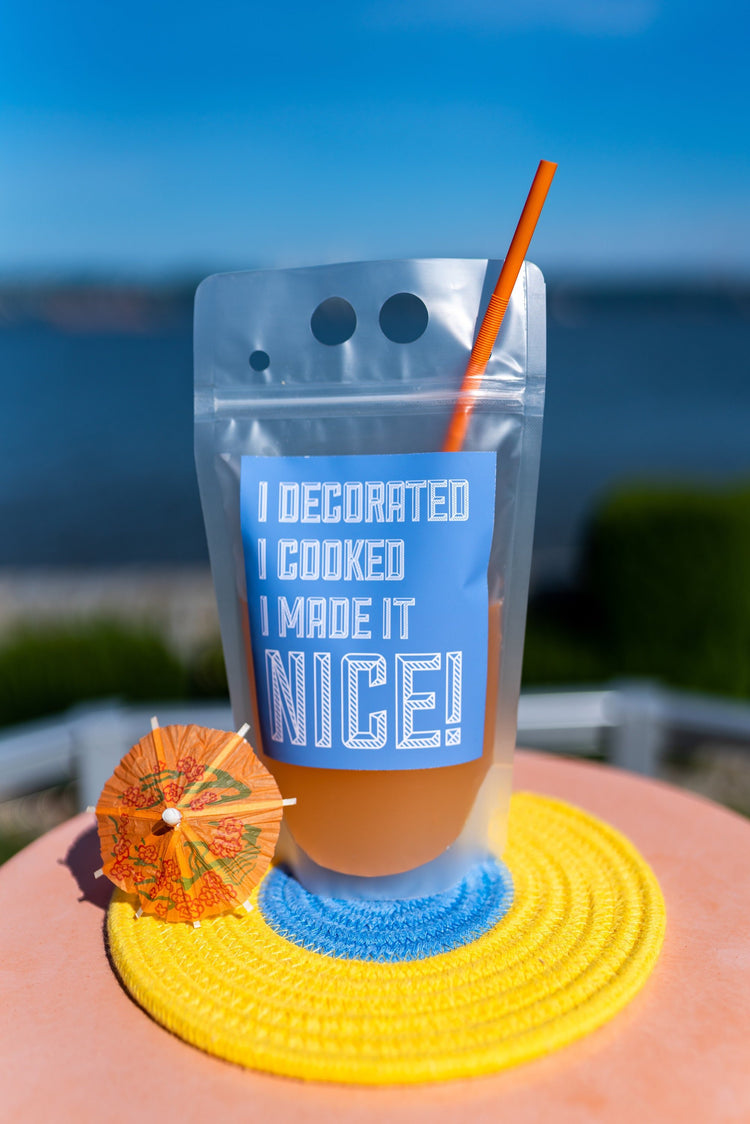 Real Housewives of New York Drink Pouch Set