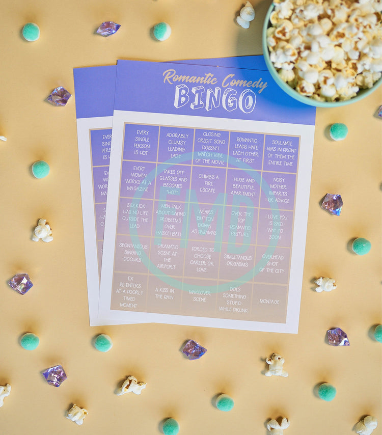 Romantic Comedy Printable Games