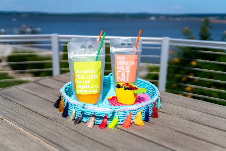 Real Housewives of Orange County Drink Pouch Set