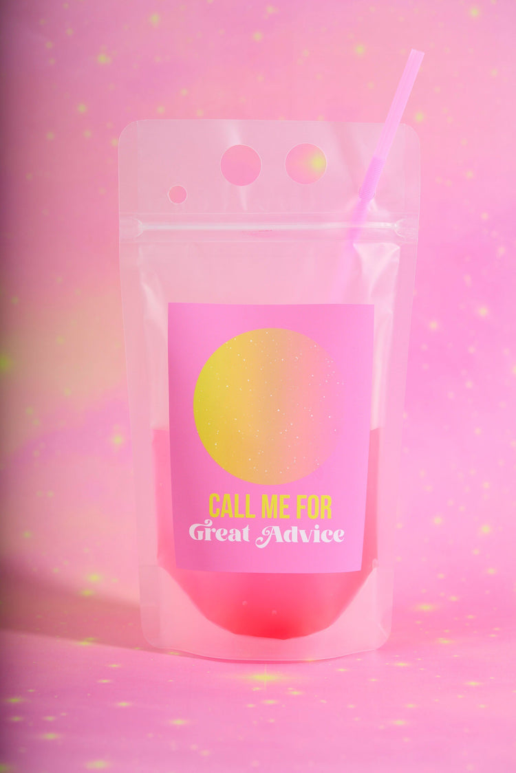 Virgo Zodiac Drink Pouch Set