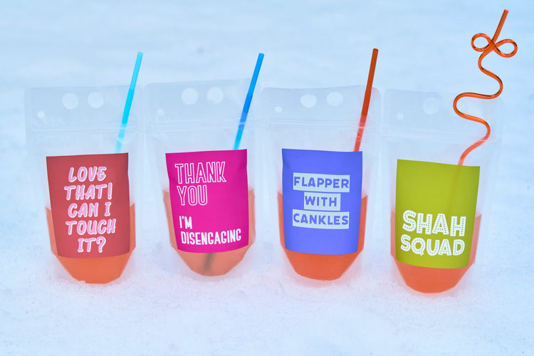 Real Housewives of Salt Lake City Drink Pouch Set