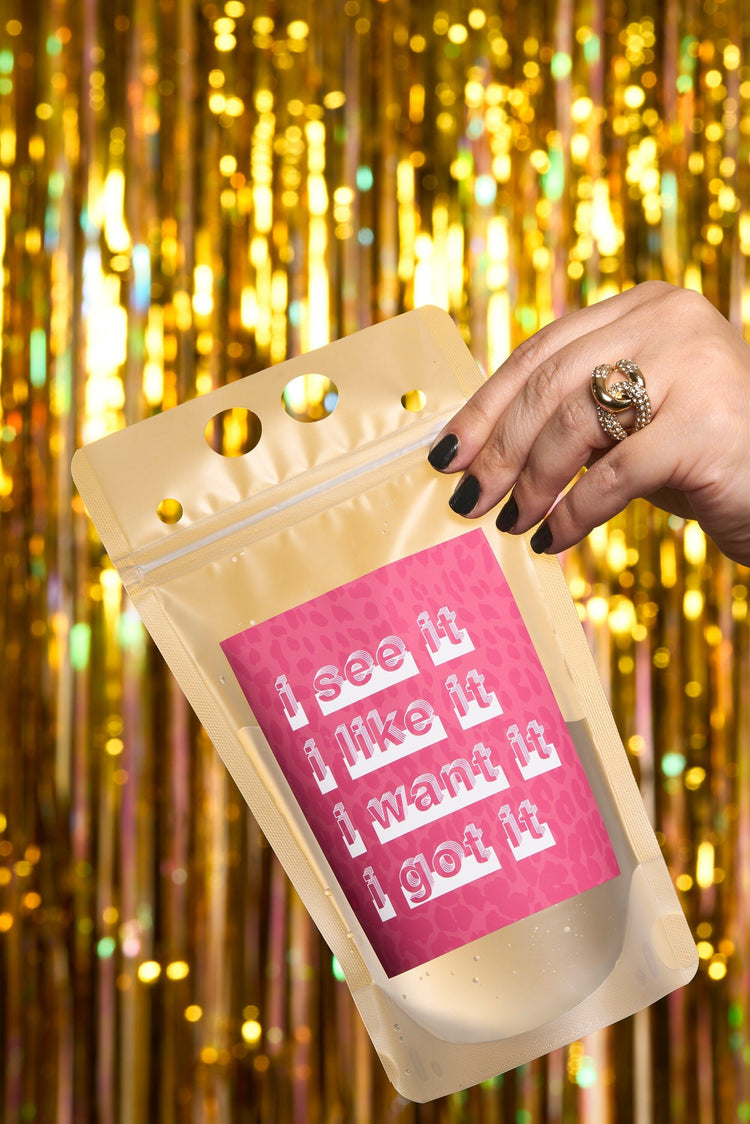 Ariana Grande Drink Pouch