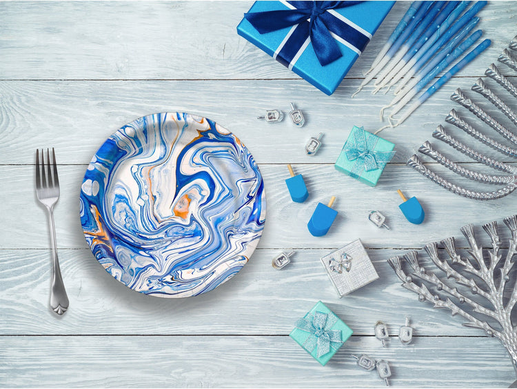 Hanukkah Paper Plate