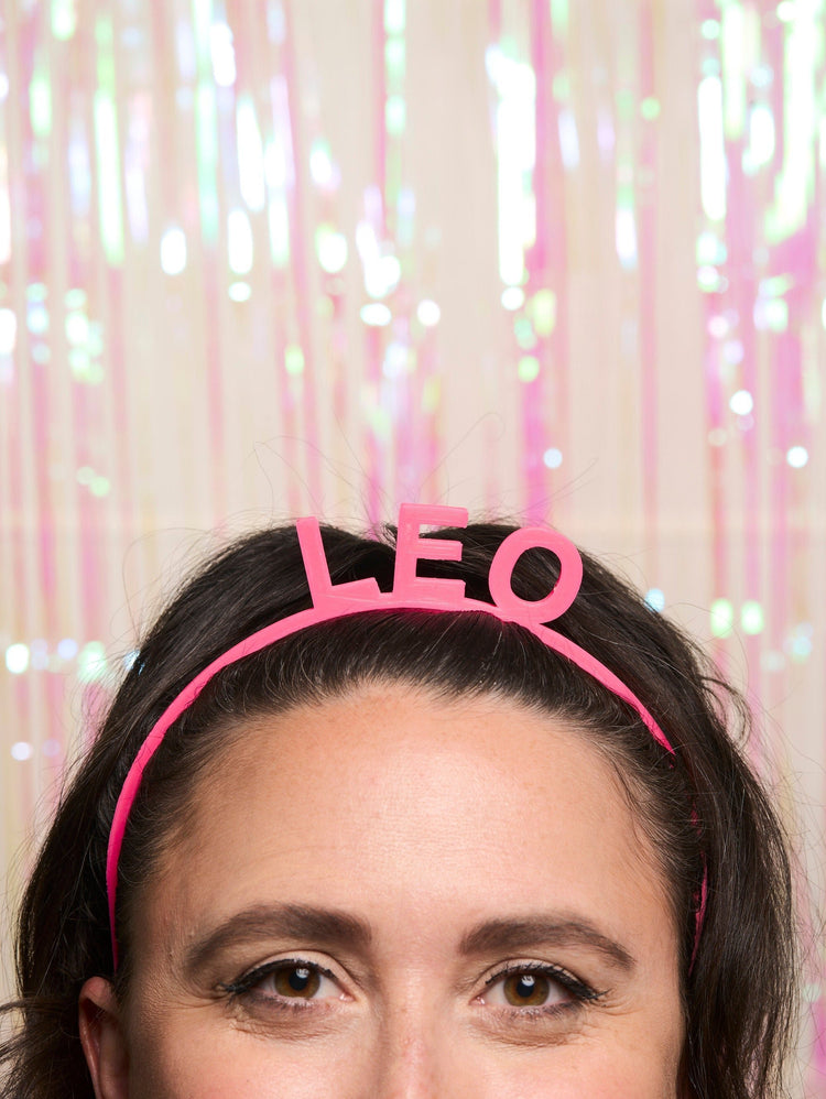 Leo Birthday Headband