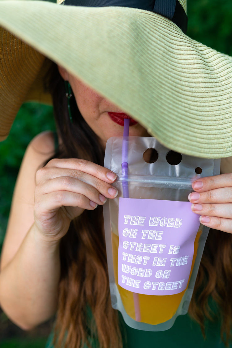 Real Housewives of Potomac Drink Pouch Set