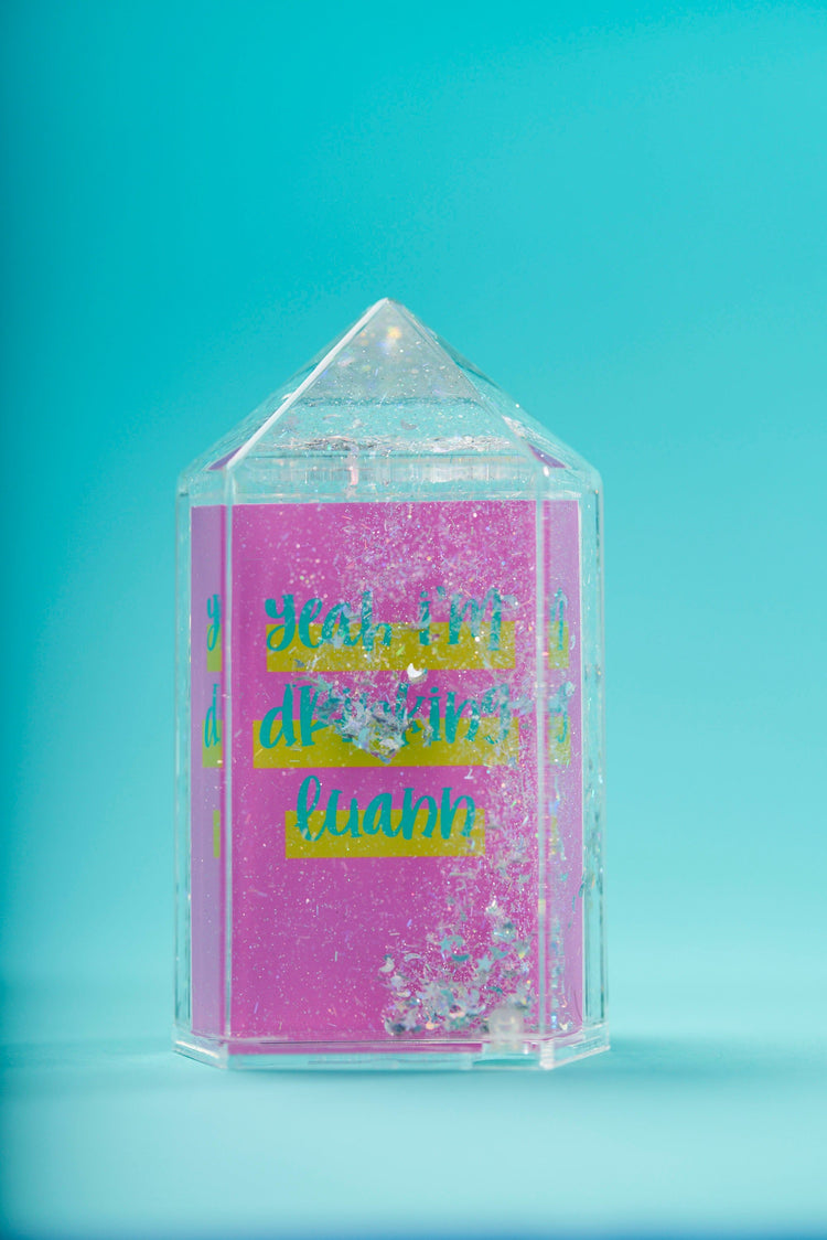 Yeah I'm Drinking Luann Snow Globe