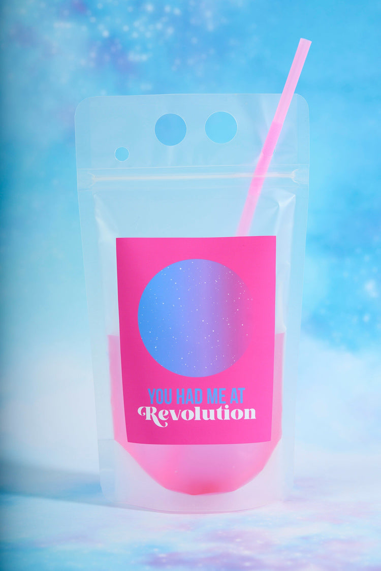 Aquarius Zodiac Drink Pouch Set