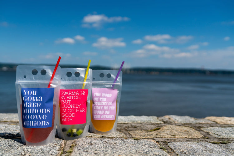 Real Housewives of Potomac Drink Pouch Set