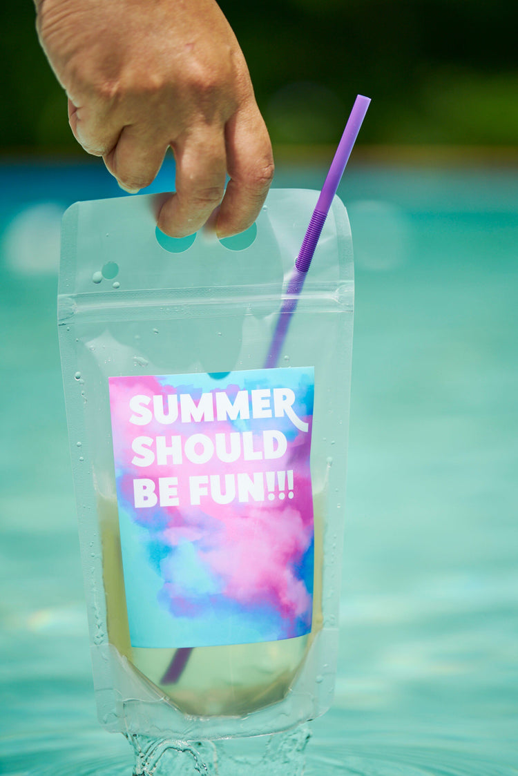 Summer House Drink Party Pouch Set