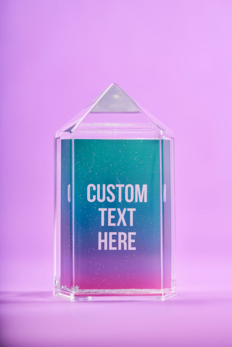 Custom Snow Globe