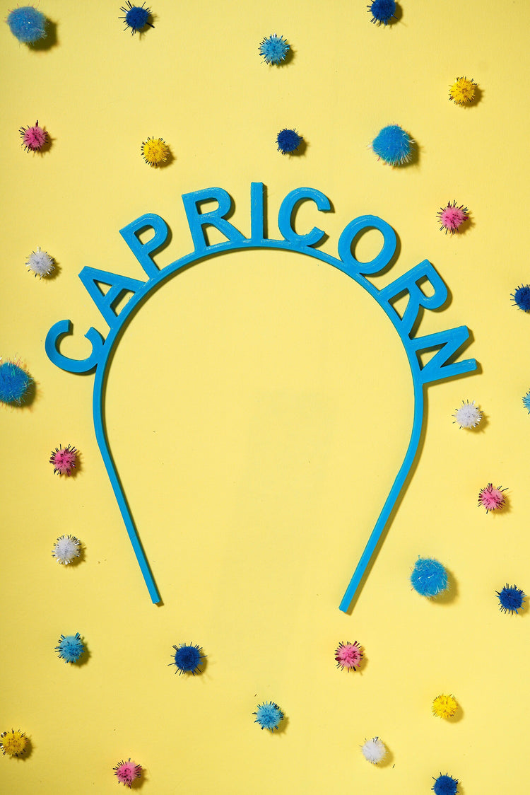 Capricorn Birthday Headband