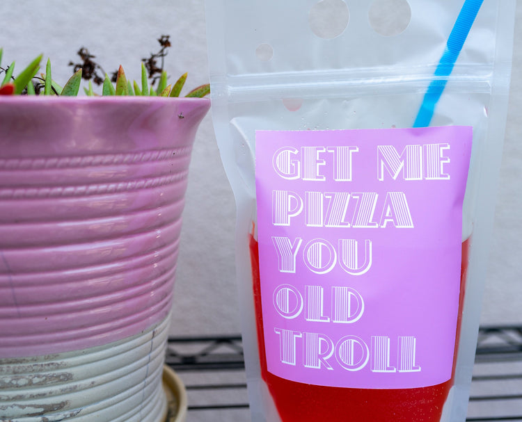 Real Housewives of New Jersey Drink Pouch Set