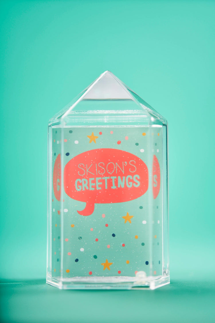Skison’s Greeting Office Snow Globe