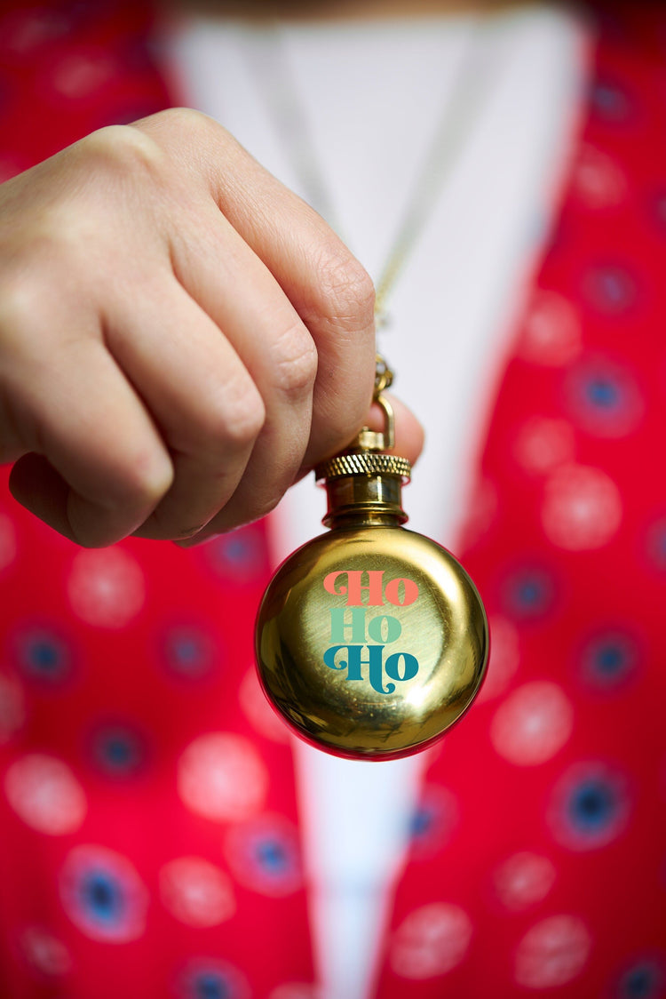 Holiday Flask Christmas Necklace