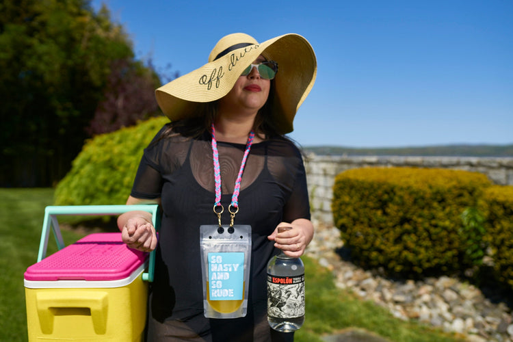 Lanyard Drink Pouch Set