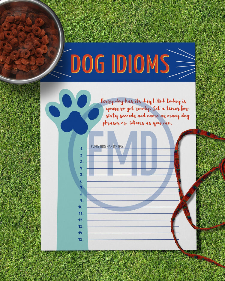 Dog Themed Party Games