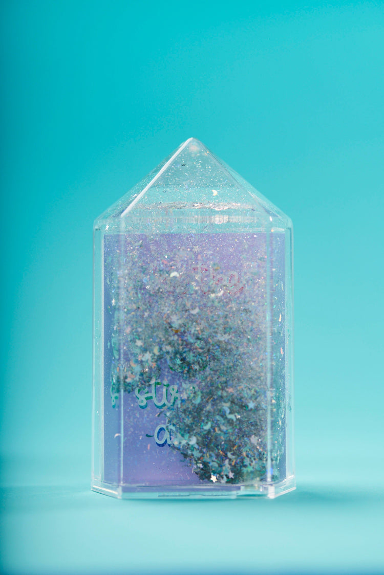 Straw That Stirs The Drink Snow Globe