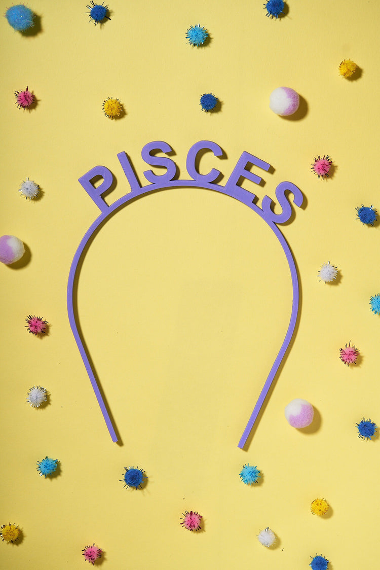 Pisces Birthday Headband