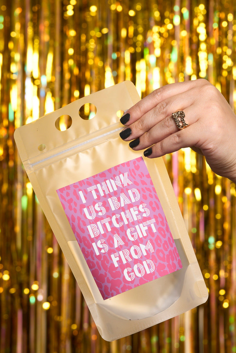 Bad Bitch Drink Pouch Set of 10