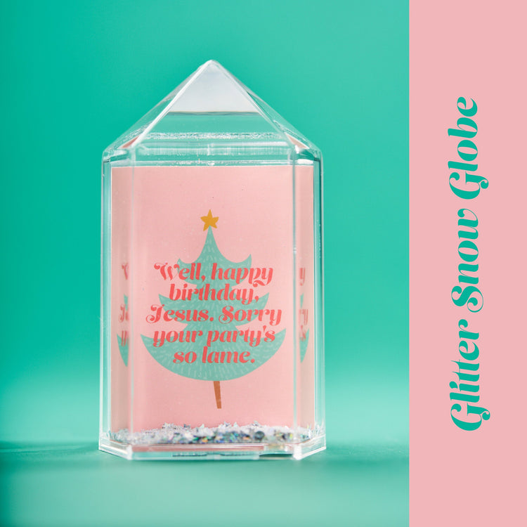 Happy Birthday Jesus Snow Globe