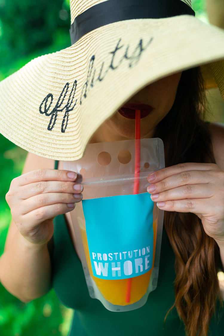 Real Housewives of New Jersey Drink Pouch Set