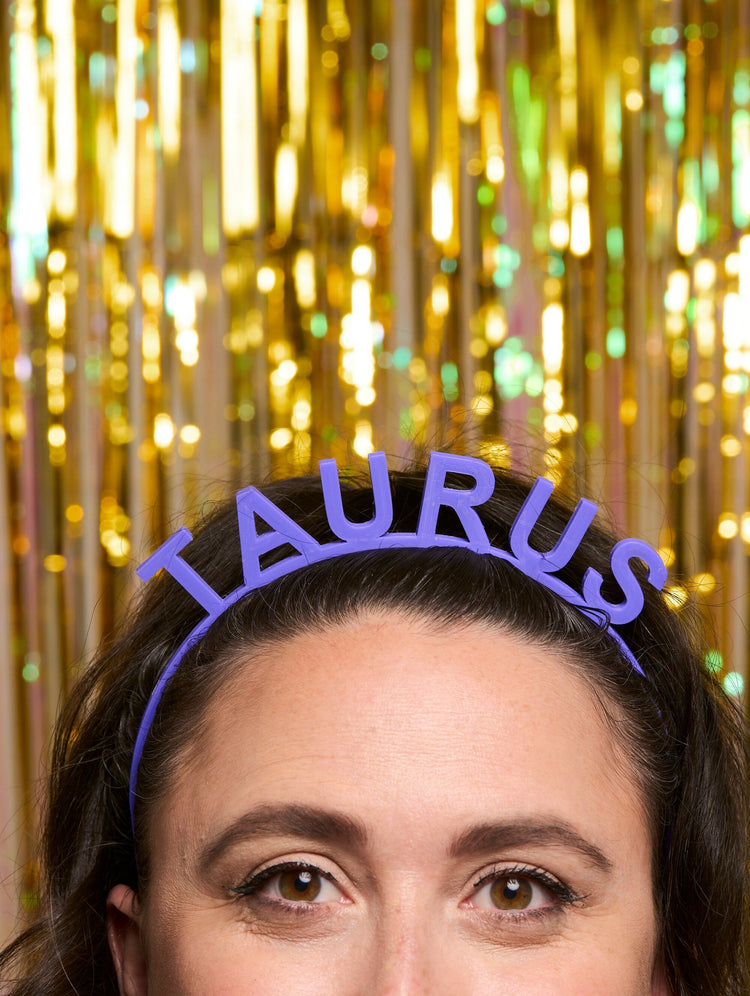 Taurus Birthday Headband