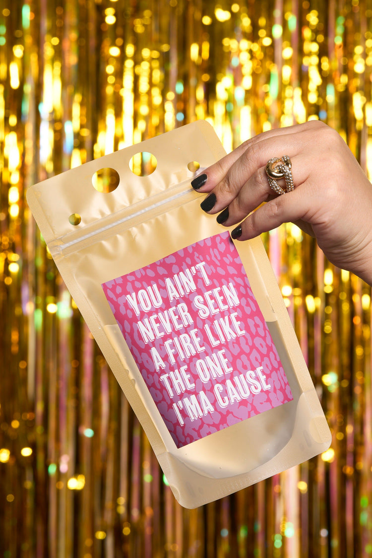 Bad Bitch Drink Pouch Set of 10