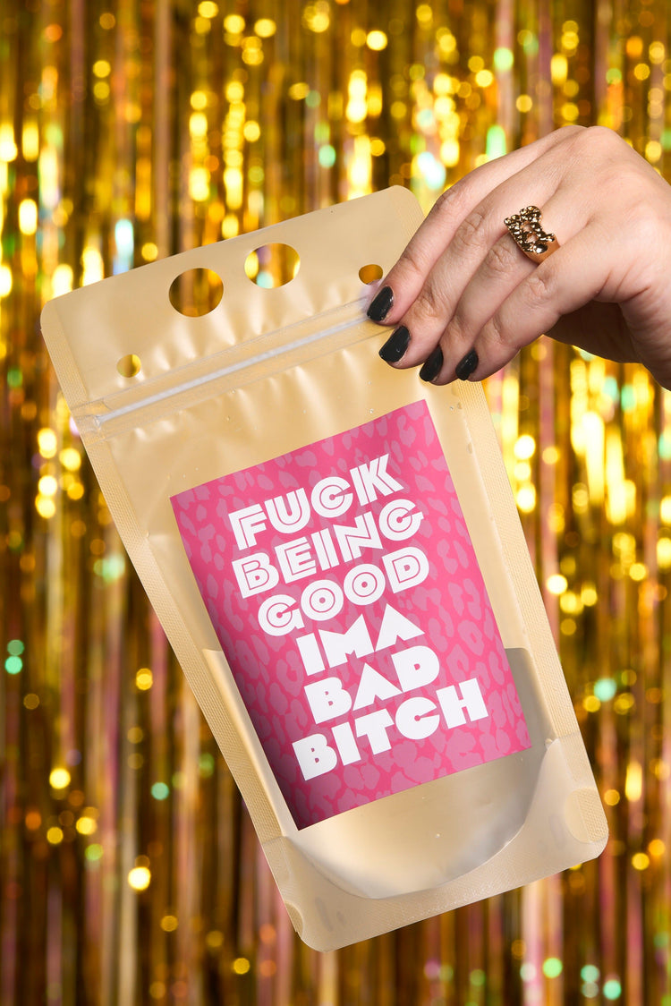 Bad Bitch Drink Pouch Set of 10