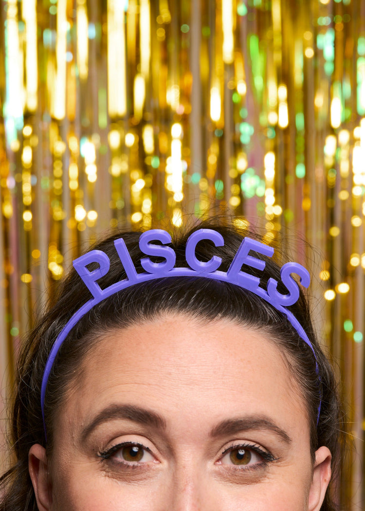 Pisces Birthday Headband