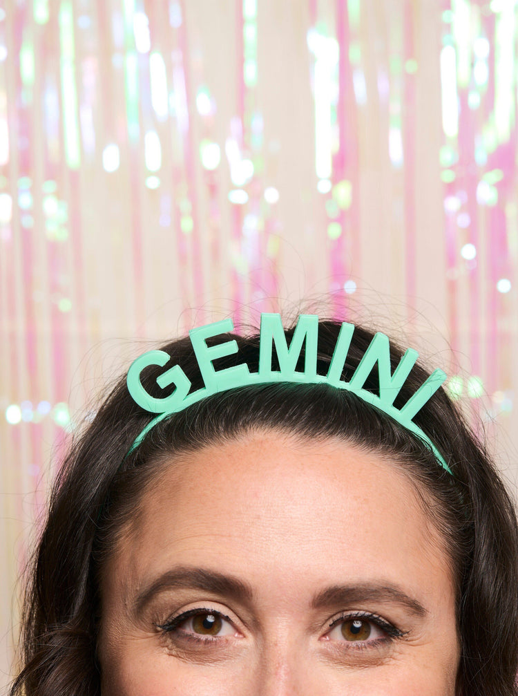 Gemini Birthday Headband