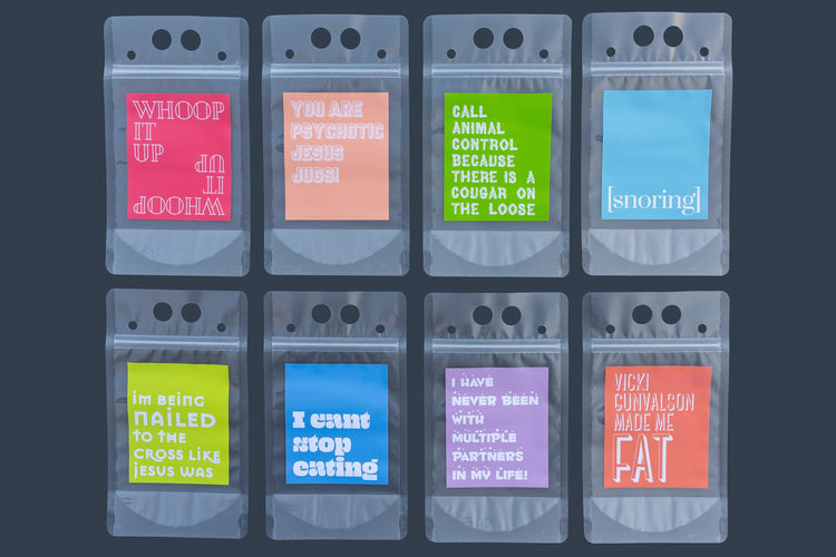 Real Housewives of Orange County Drink Pouch Set