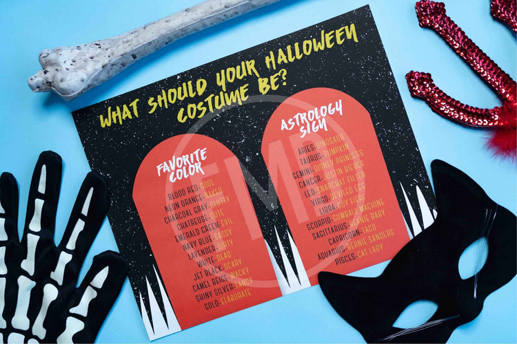 Halloween Printable Party Game Bundle