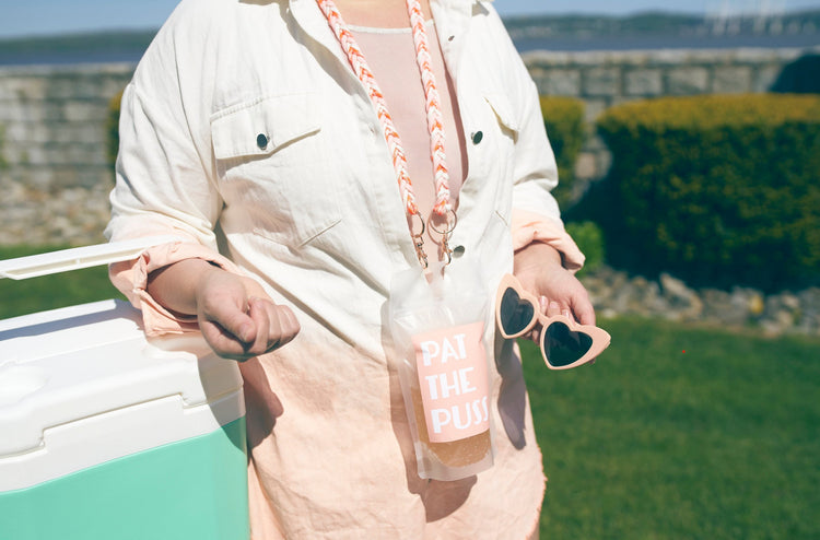 Lanyard Drink Pouch Set