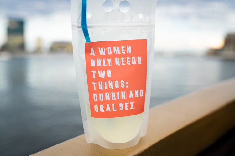Real Housewives of New Jersey Drink Pouch Set