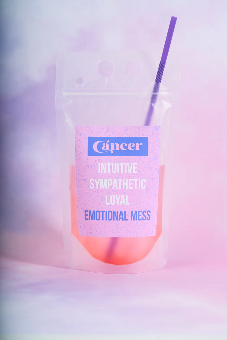 Cancer Zodiac Drink Pouch Set