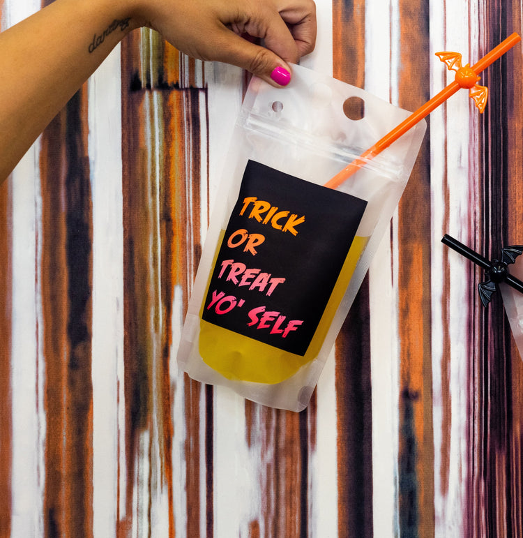 Trick Or Treat Yo' Self Booze Bag,