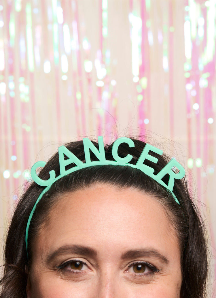 Cancer Birthday Headband