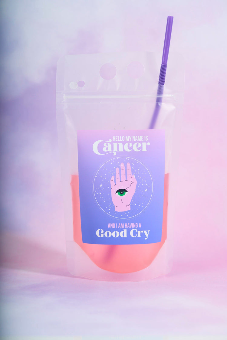 Cancer Zodiac Drink Pouch Set