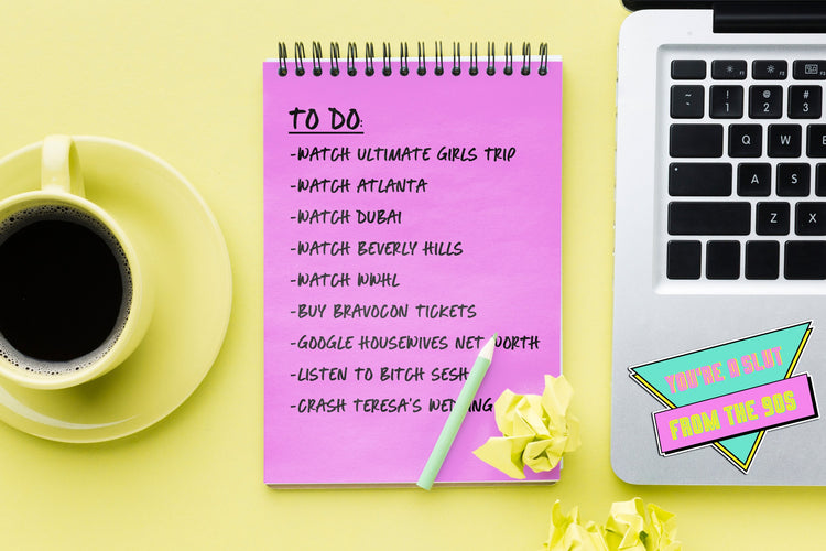 Slut From The 90's Sticker