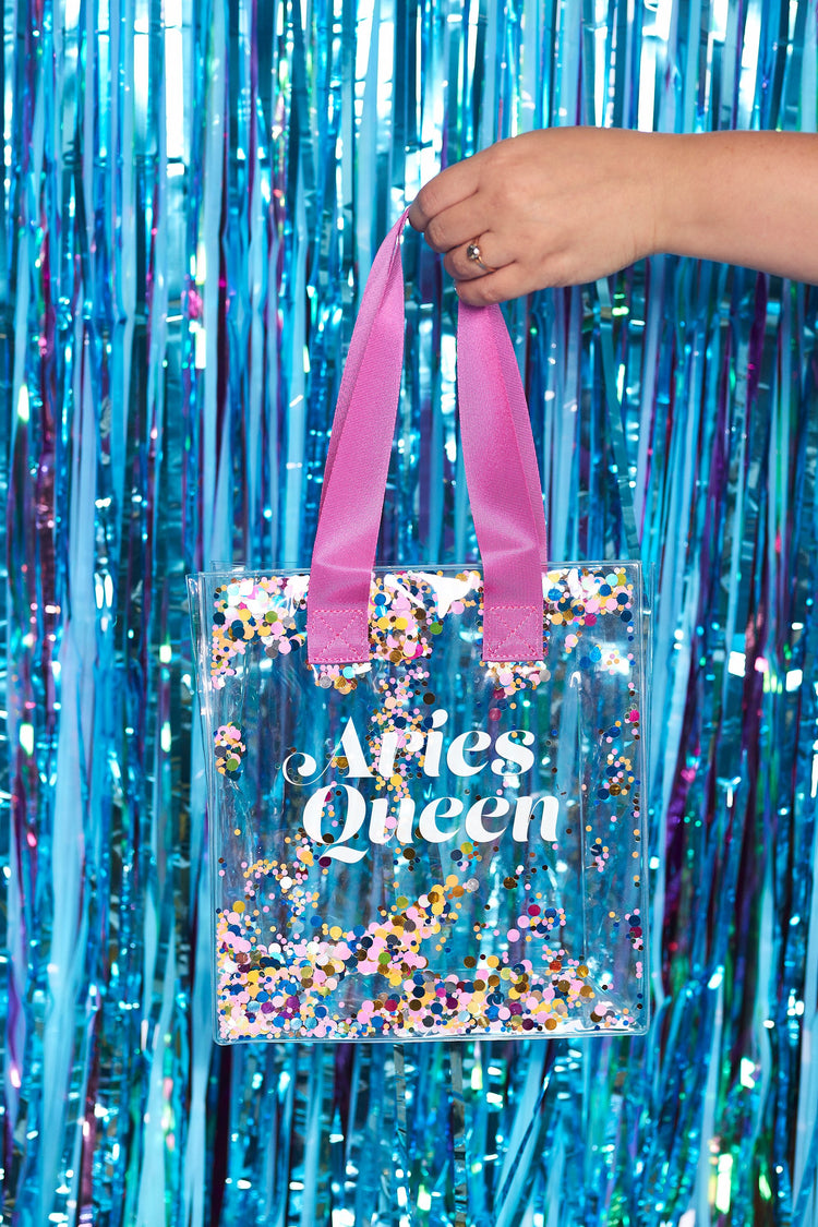 Zodiac Glitter Bag