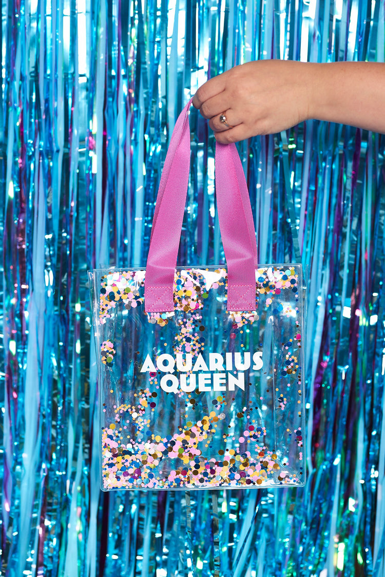 Zodiac Glitter Bag