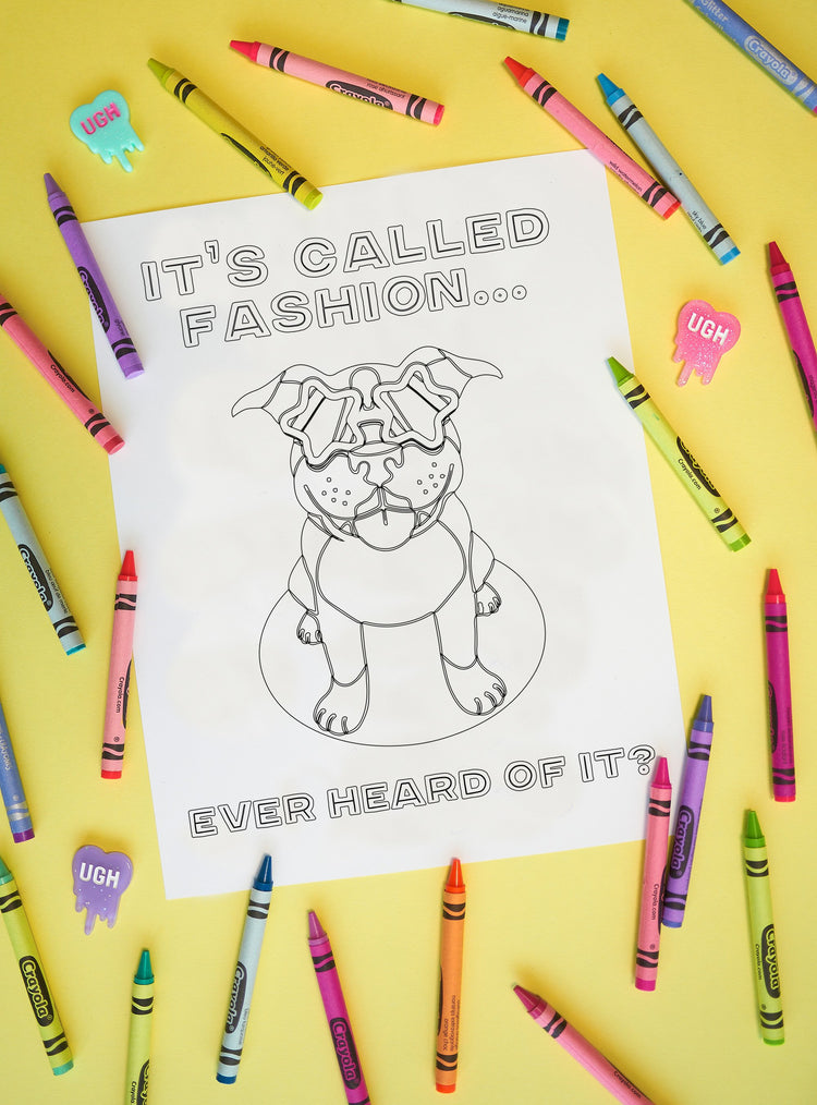 Dog Coloring Pages-Digital Download