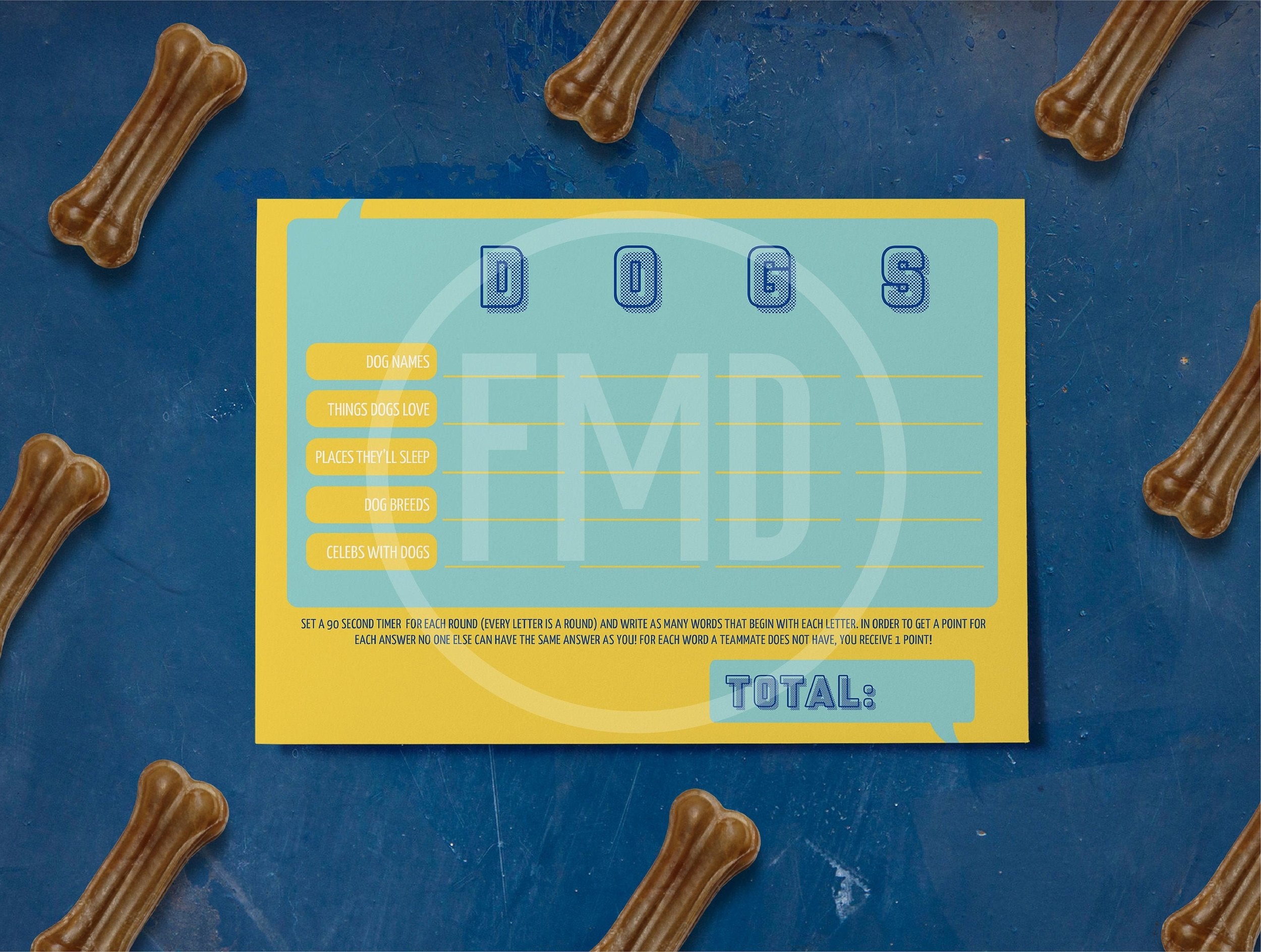 Dog Themed Party Games – Fish Mongers Daughter