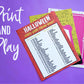 Halloween Printable Party Game Bundle